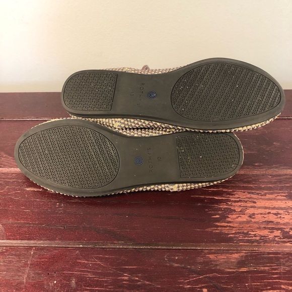 Rothy's Captor Round Toe Flats in Gold/Pink and Turquoise Size 10 - Picture 7 of 10